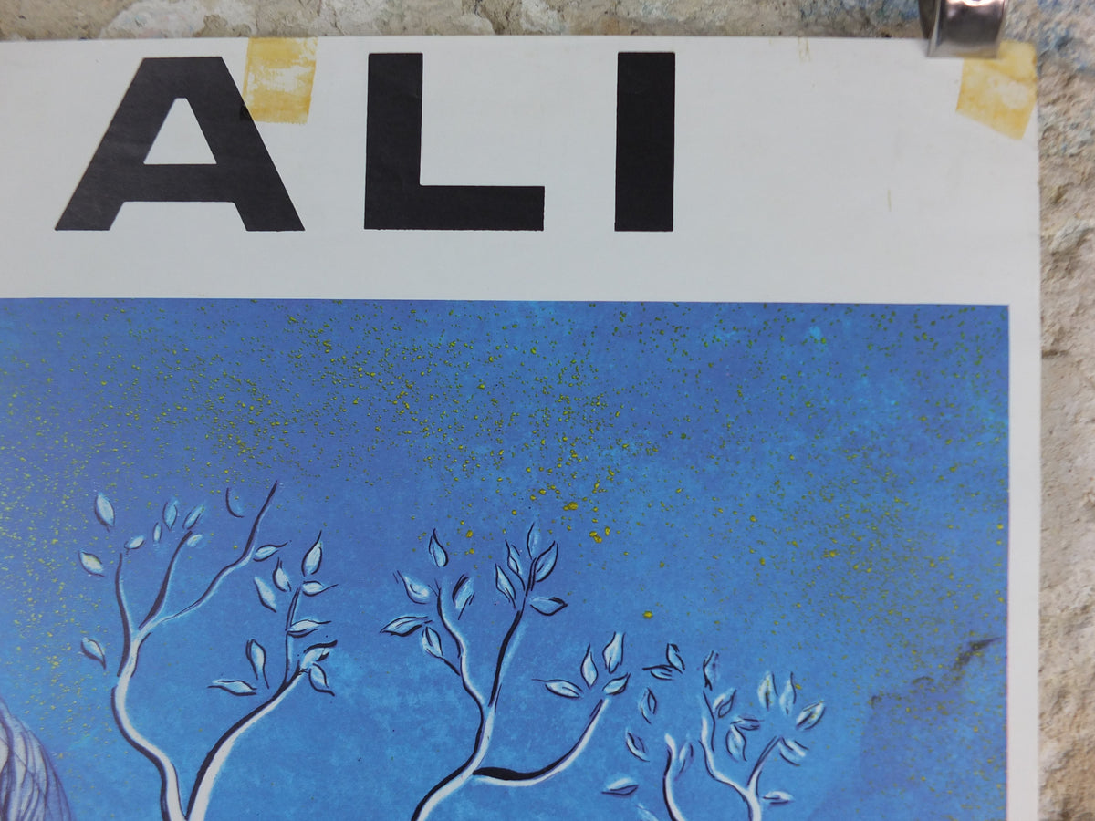 1987 Salvador Dalí Exhibition Poster – The Happy Unicorn – Saint-Tropez