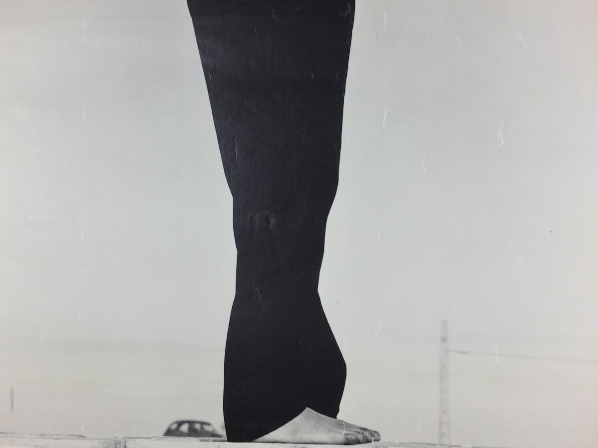 1990s Emporio Armani Fashion Advertising Poster – Glasgow Italian Centre, Black & White