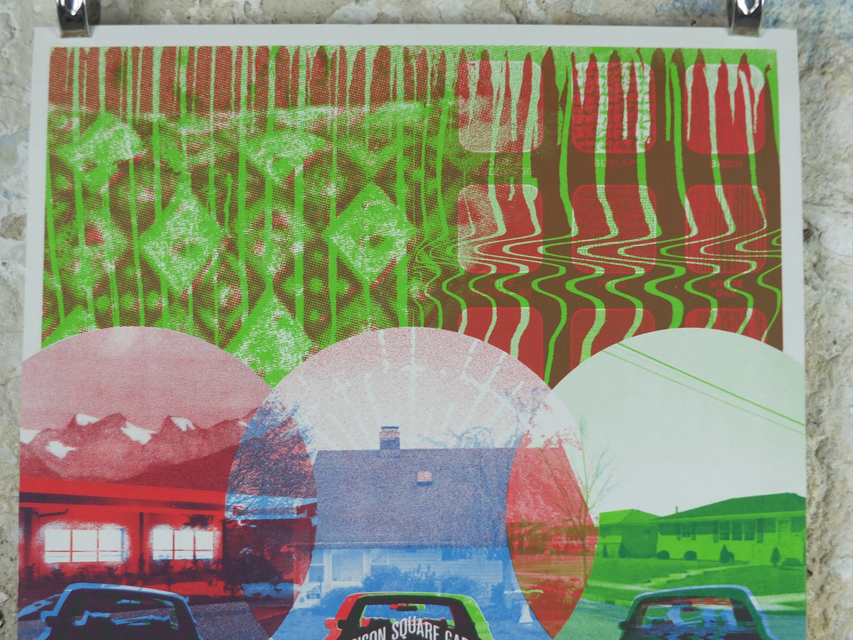 Arcade Fire 2010 Madison Square Garden Poster – Wes Winship Signed Screenprint 431/750