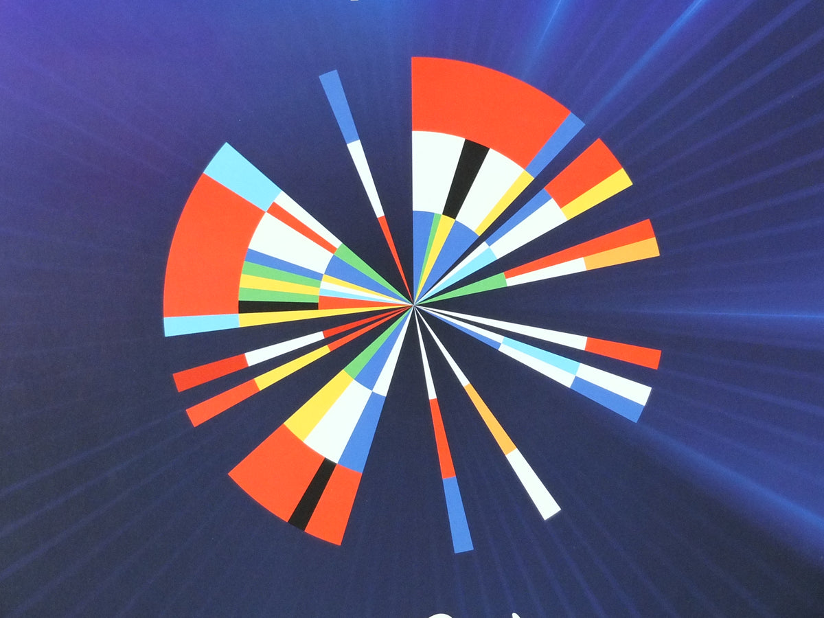 Eurovision 2020 Rotterdam Poster – Open Up, Cancelled Song Contest, Dutch Design