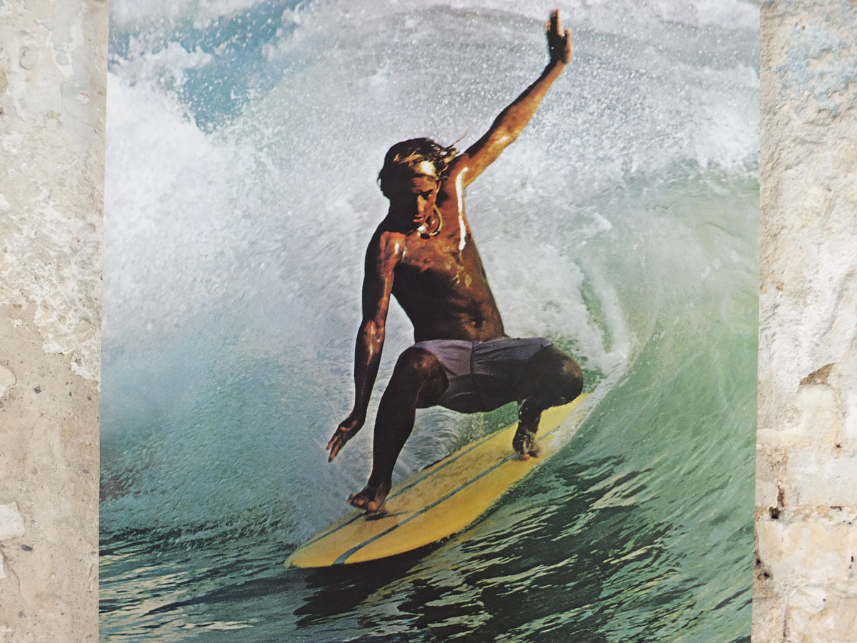 1970s Pan Am Hawaii Surfing Poster – Tom Haar, Vintage Airline Travel Advertising