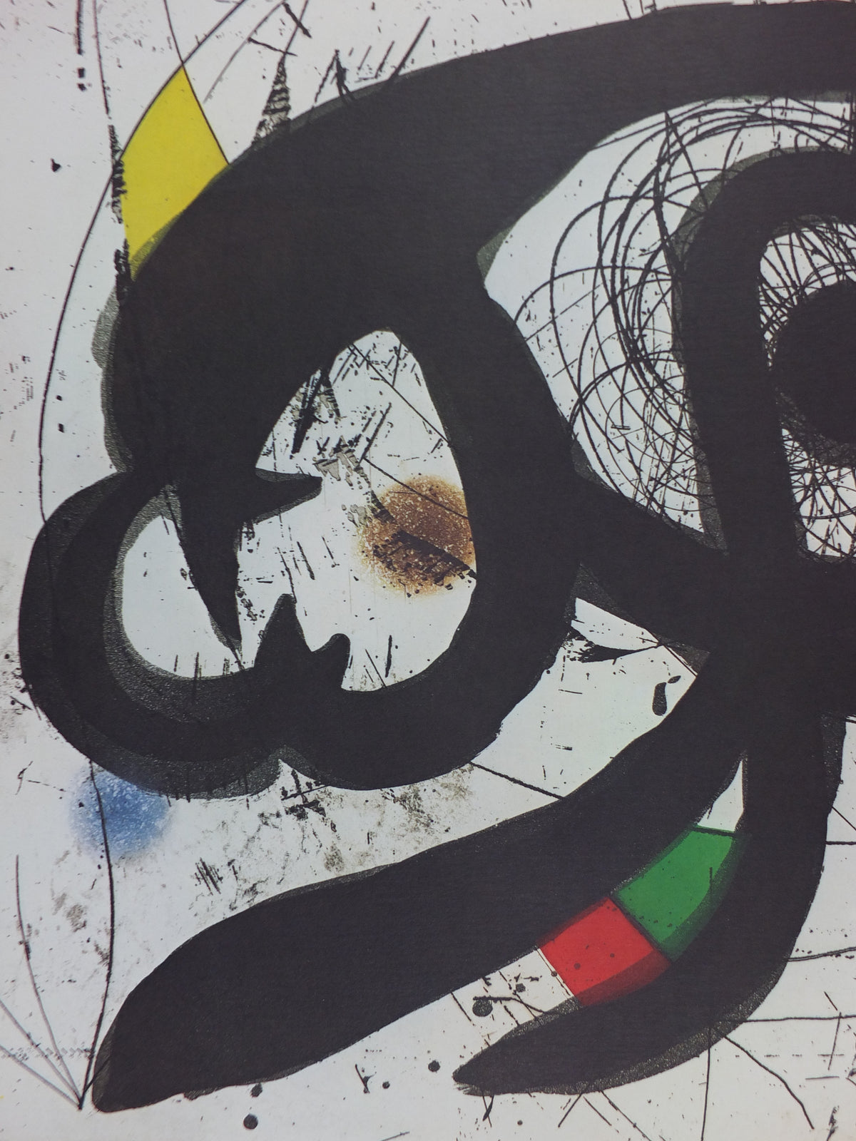 1979 Joan Miró Exhibition Poster – Pace Columbus Ohio – Abstract Surrealist Art