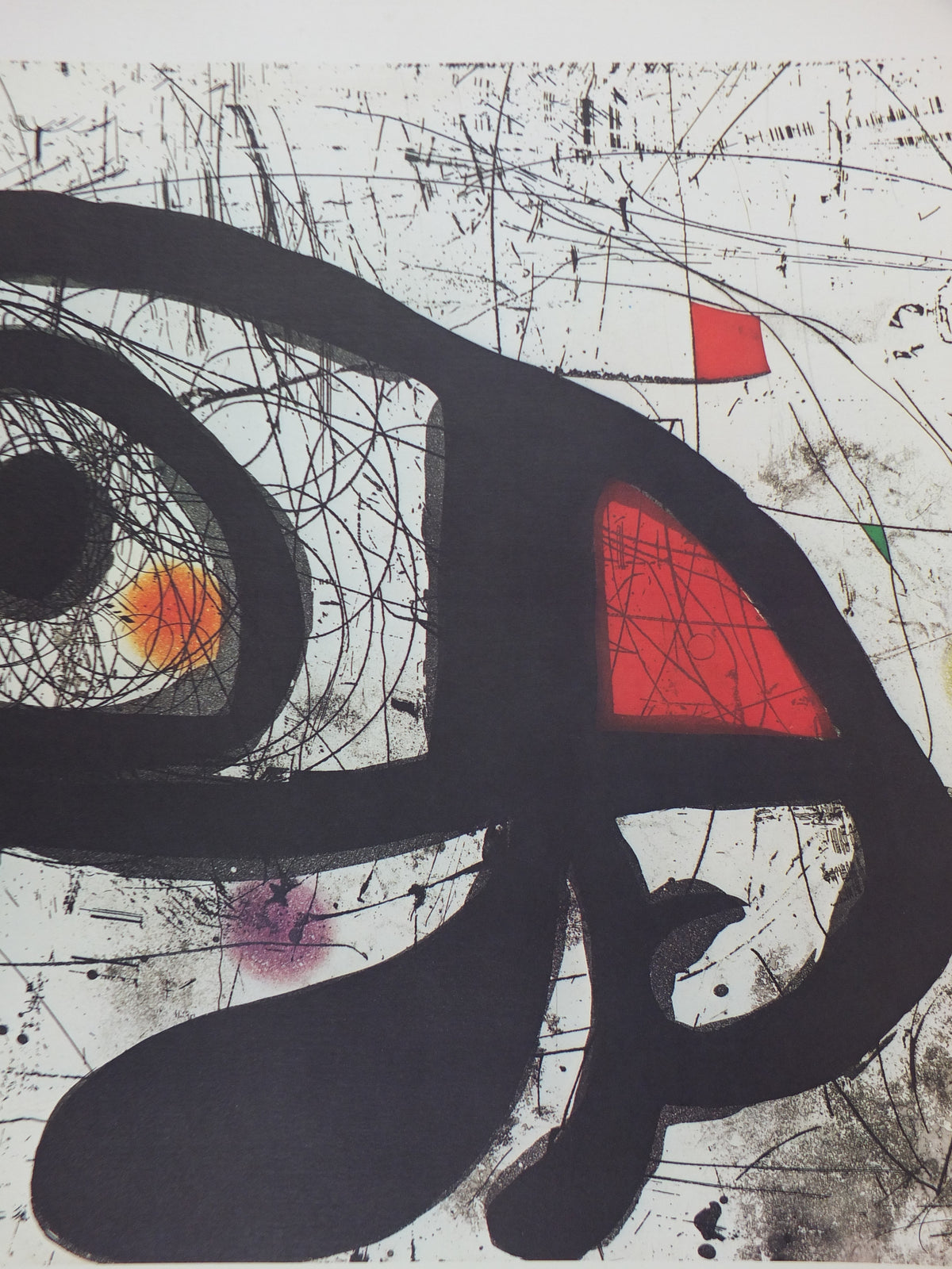 1979 Joan Miró Exhibition Poster – Pace Columbus Ohio – Abstract Surrealist Art