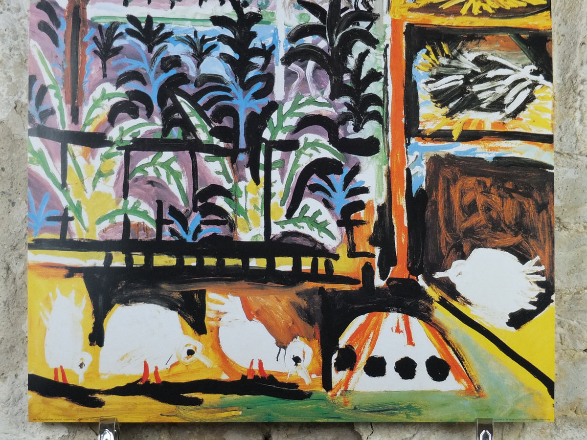 1999 Pablo Picasso Les Pigeons Poster – The Pigeons, 1957 – Colourful EGIM Art Print