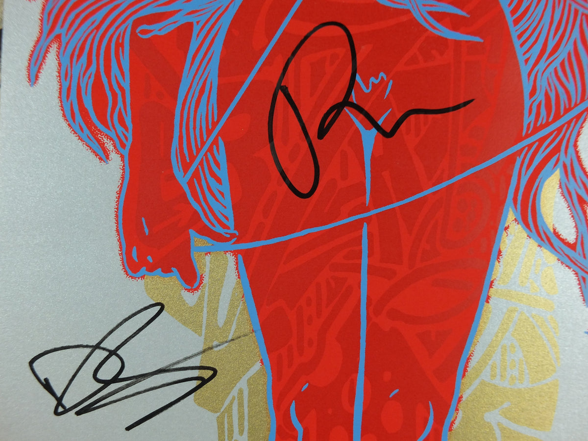 2012 The Black Keys Band-Signed London Poster – Chuck Sperry Lachesis Screenprint