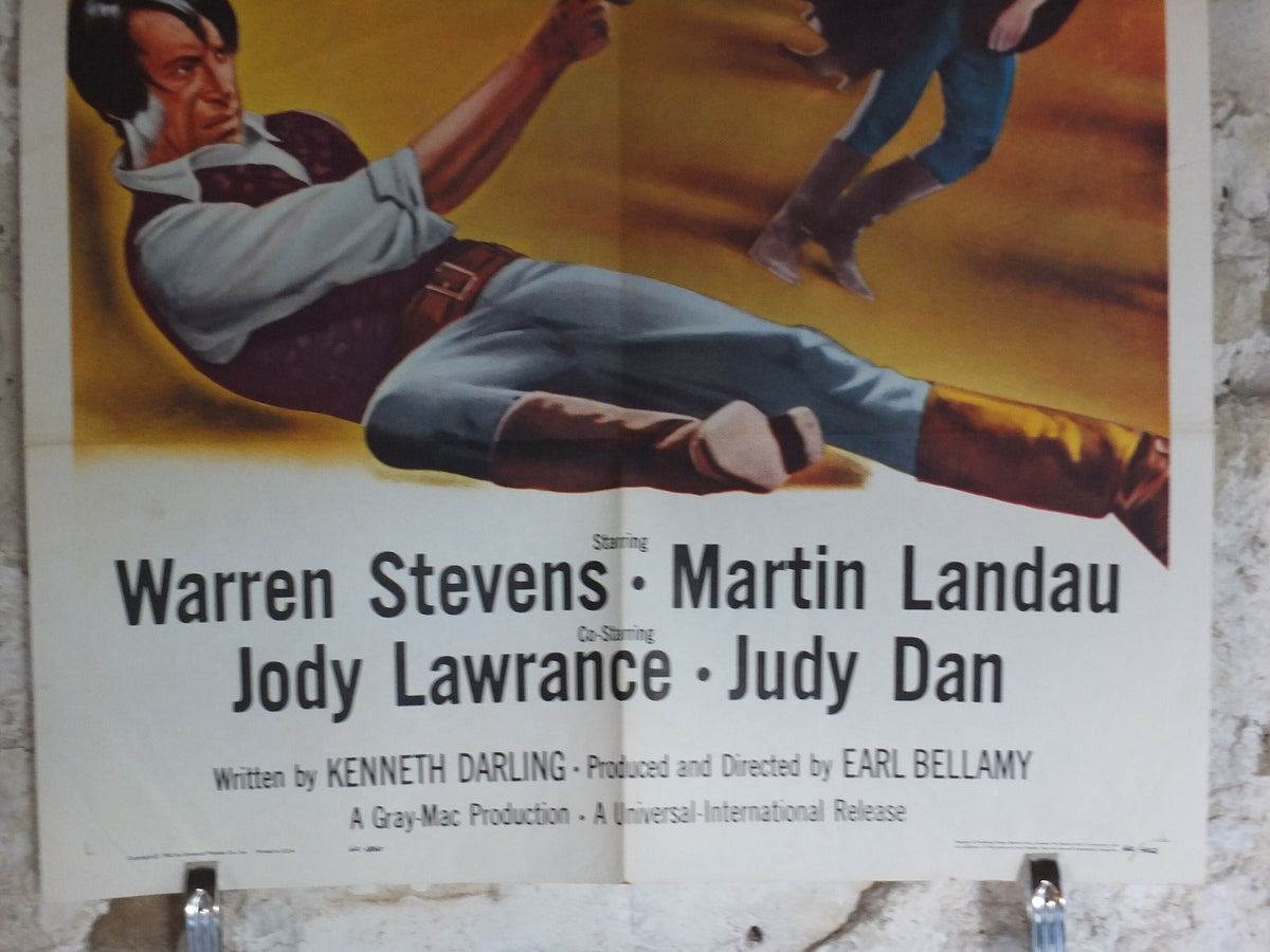 Original Vintage Movie Poster Stagecoach to Dancers Rock 1962 1960s wall art western desert cowboy US one sheet cinema film memorabilia