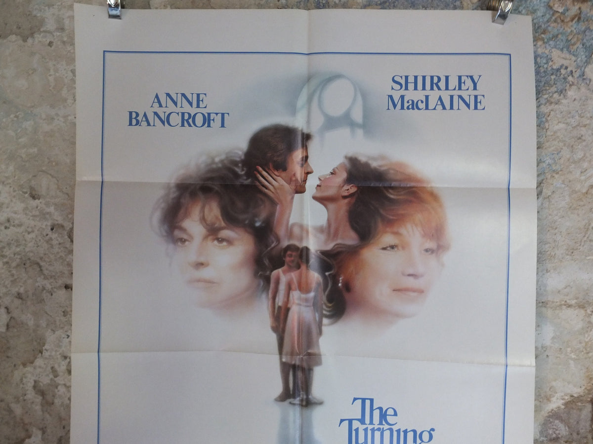 Original Vintage Movie Poster Turning Point 1977 1970s wall art Shirley Maclaine Anne Bancroft ballet US one sheet cinema film memorabilia