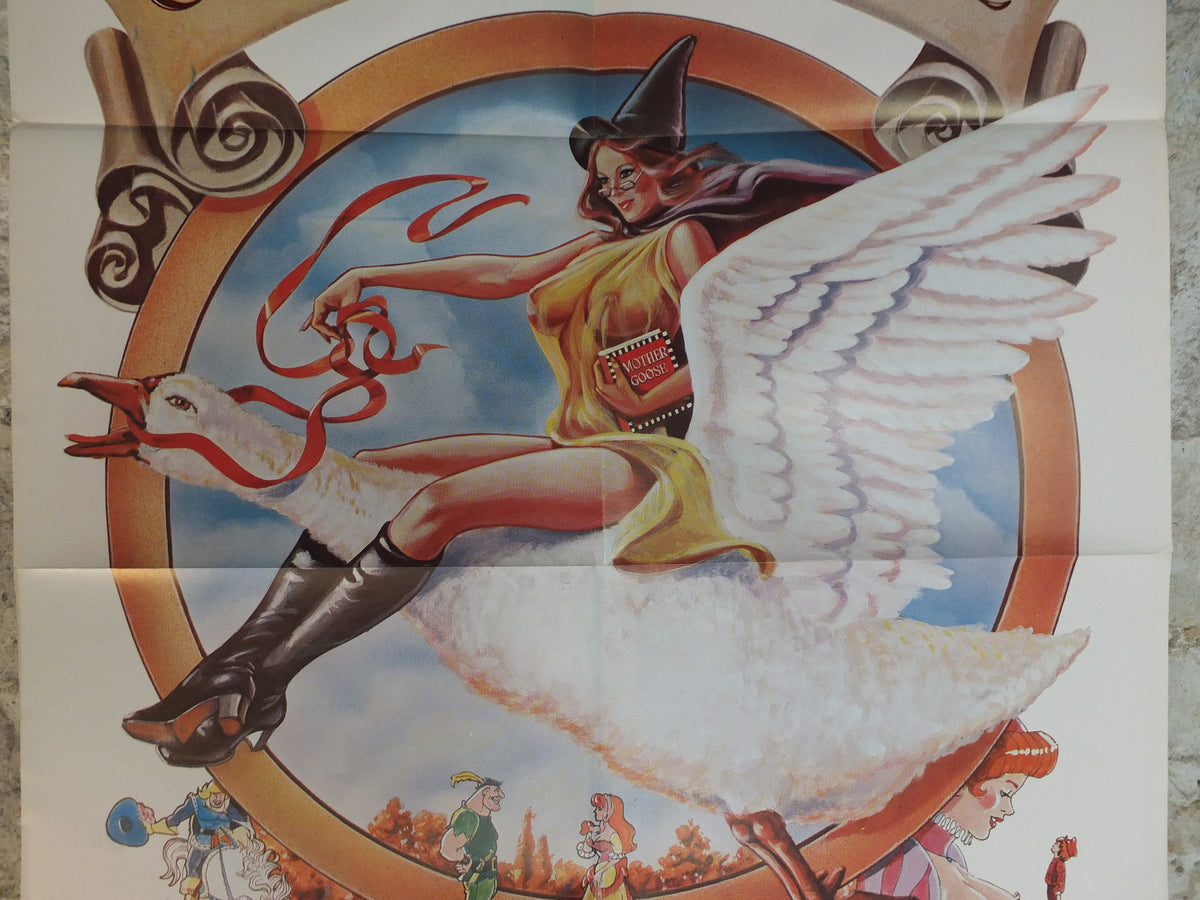 Original Vintage Movie Poster Once upon a Girl 1976 1970s wall art bedtime stories sexploitation sex US one sheet cinema film memorabilia
