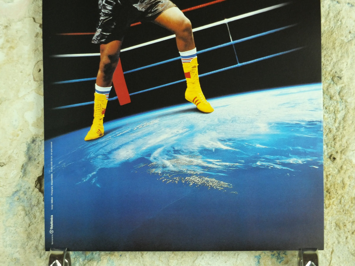 Original Vintage Olympic Spanish Barcelona 1992 Boxing Poster heavyweight middleweight lightweight Olympiad sport wall art 1990s