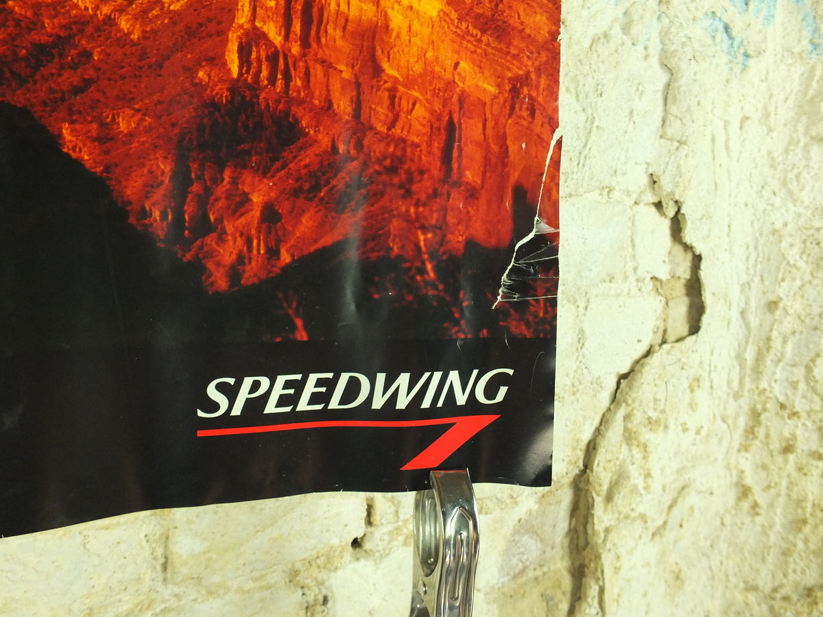 Original Vintage BA Speedwing travel Poster British Airways Greece Greek Parthenon tourism vacation wall art 1990s