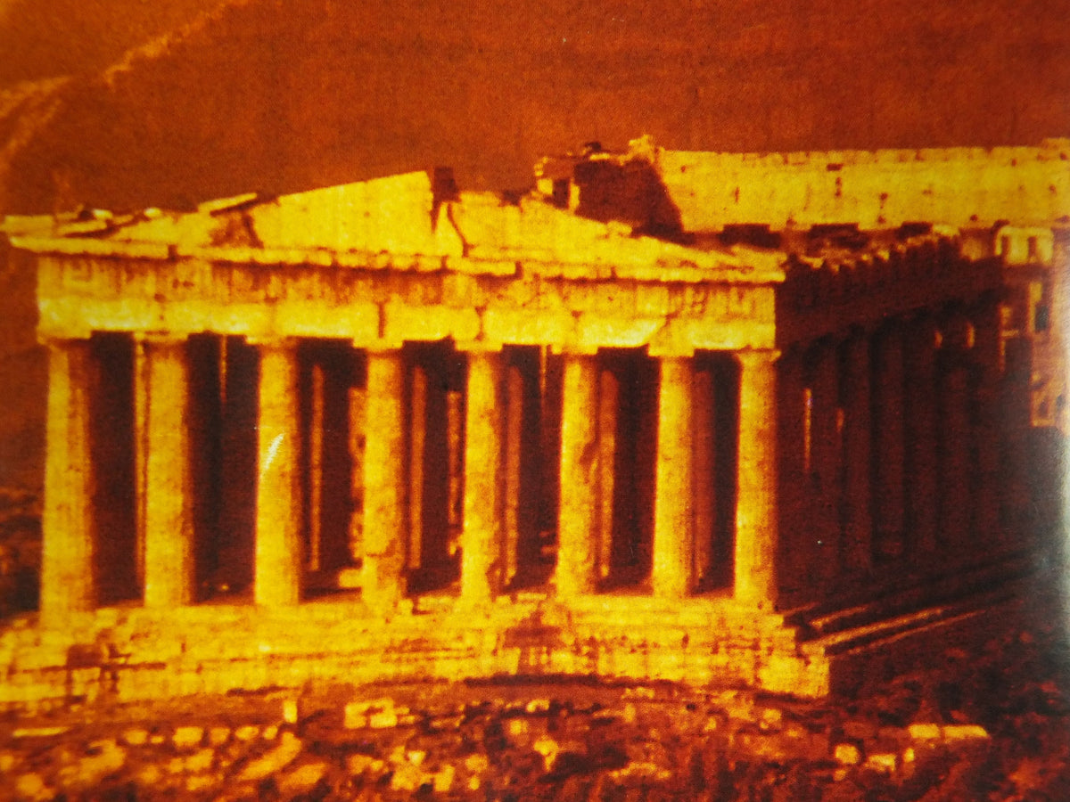Original Vintage BA Speedwing travel Poster British Airways Greece Greek Parthenon tourism vacation wall art 1990s