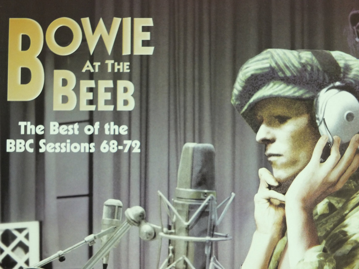 Original Vintage Bowie at the Beeb Poster David BBC Sessions 1968 1972 record store CD Limited Edition music print wall art 1998 1990s