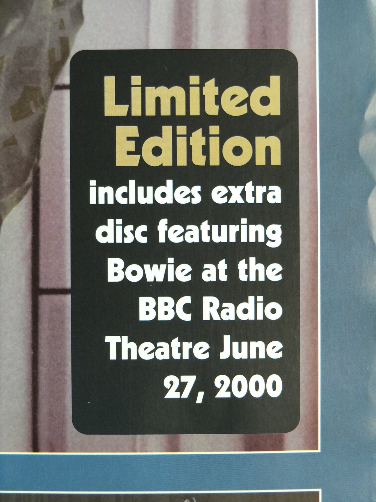 Original Vintage Bowie at the Beeb Poster David BBC Sessions 1968 1972 record store CD Limited Edition music print wall art 1998 1990s