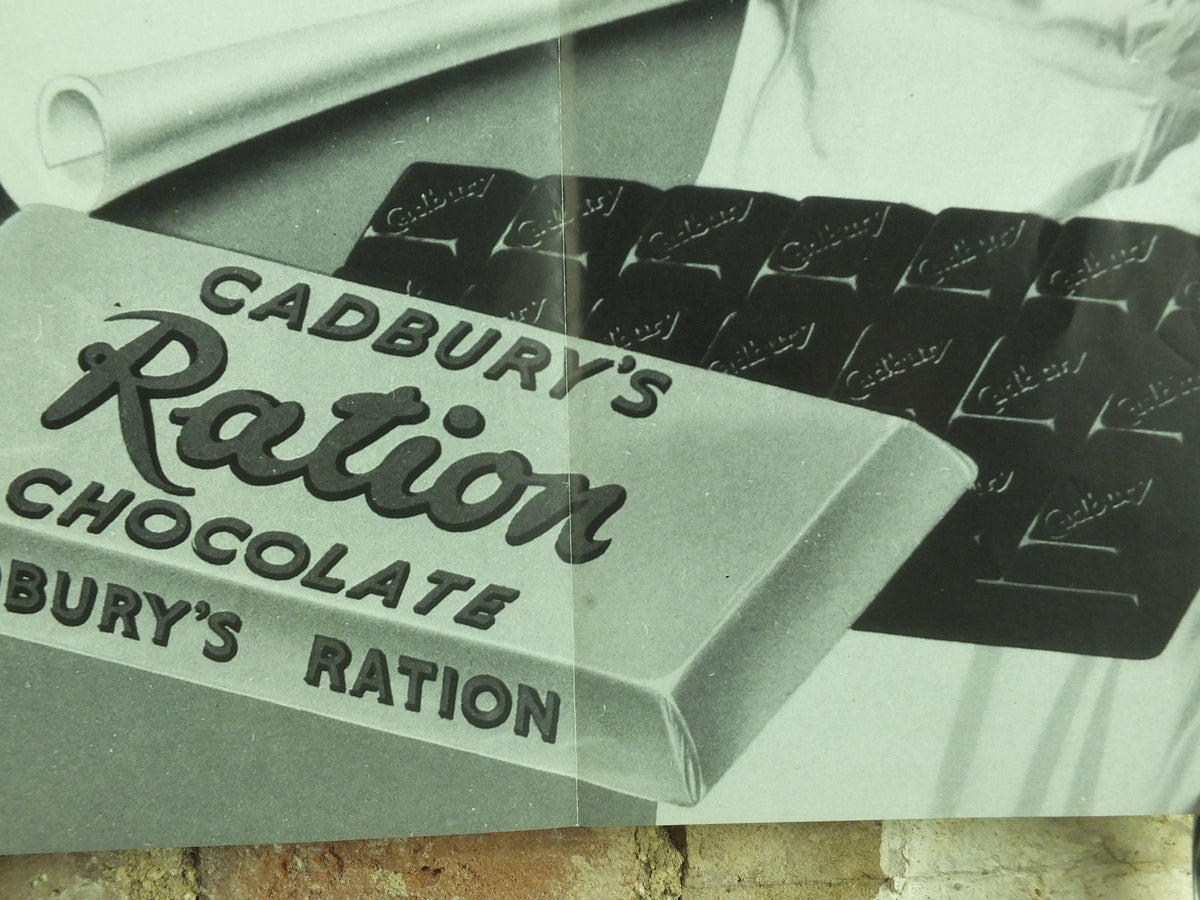 Vintage Cadbury Chocolate Poster, Milk Tray, Make the Day with Cadburys Milk Tray reproduction reprint print wall art 1980s