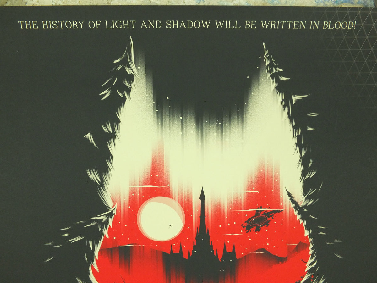 Vintage Twilight Princess Poster, Legend of Zelda, Signed Limited Edition by Marinko Milosevski, Nintendo, Movie Poster, wall art 1990s-2000