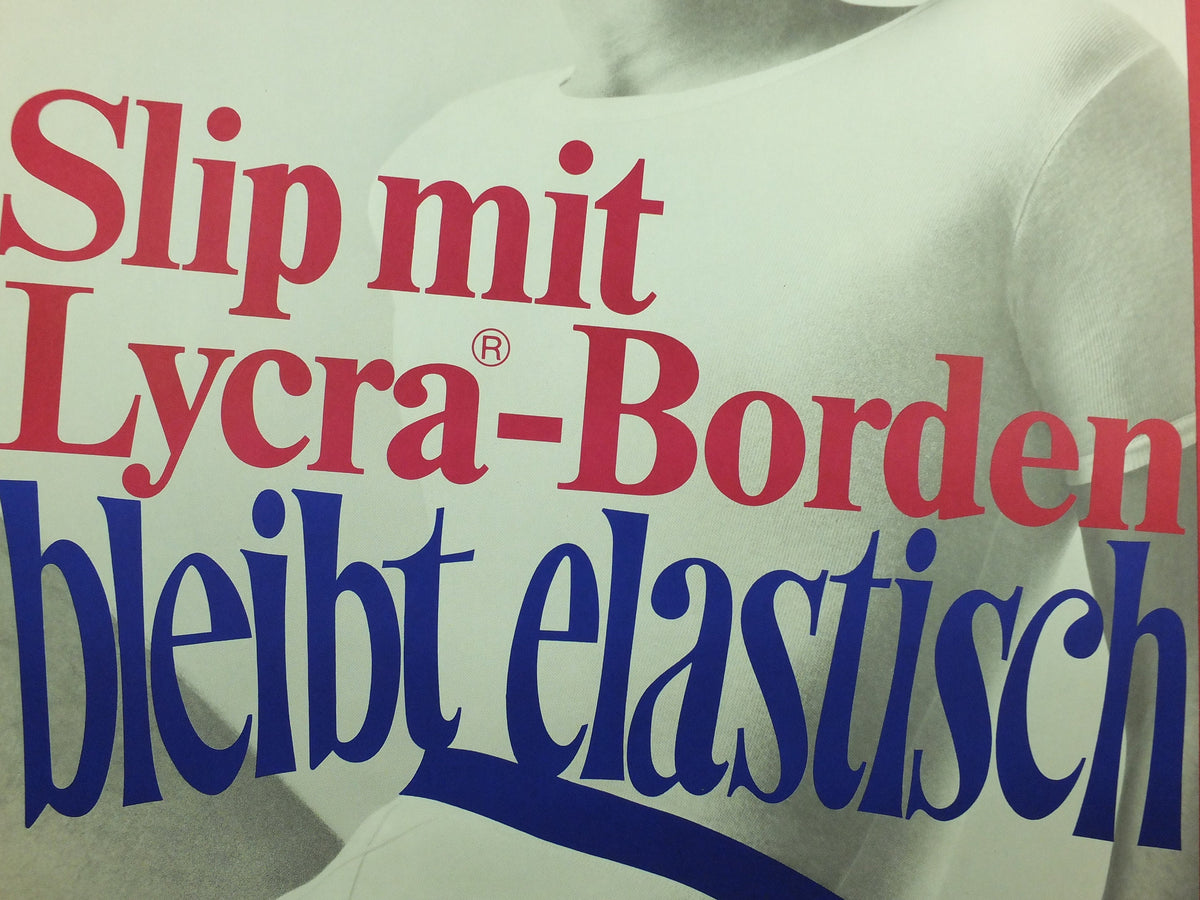 Vintage Swiss Underwear and Lingerie Poster, Cosy brand, 1967 advertising poster, wall art retro 1960s