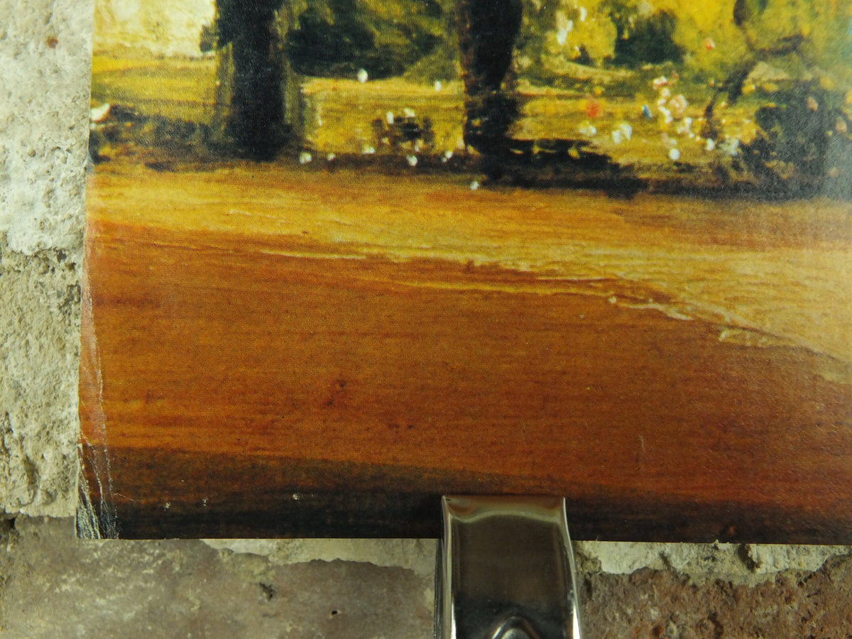 Vintage John Constable Poster, Louvre exhibition in 1976 from the Victoria & Albert Museum, gallery exhibition wall art