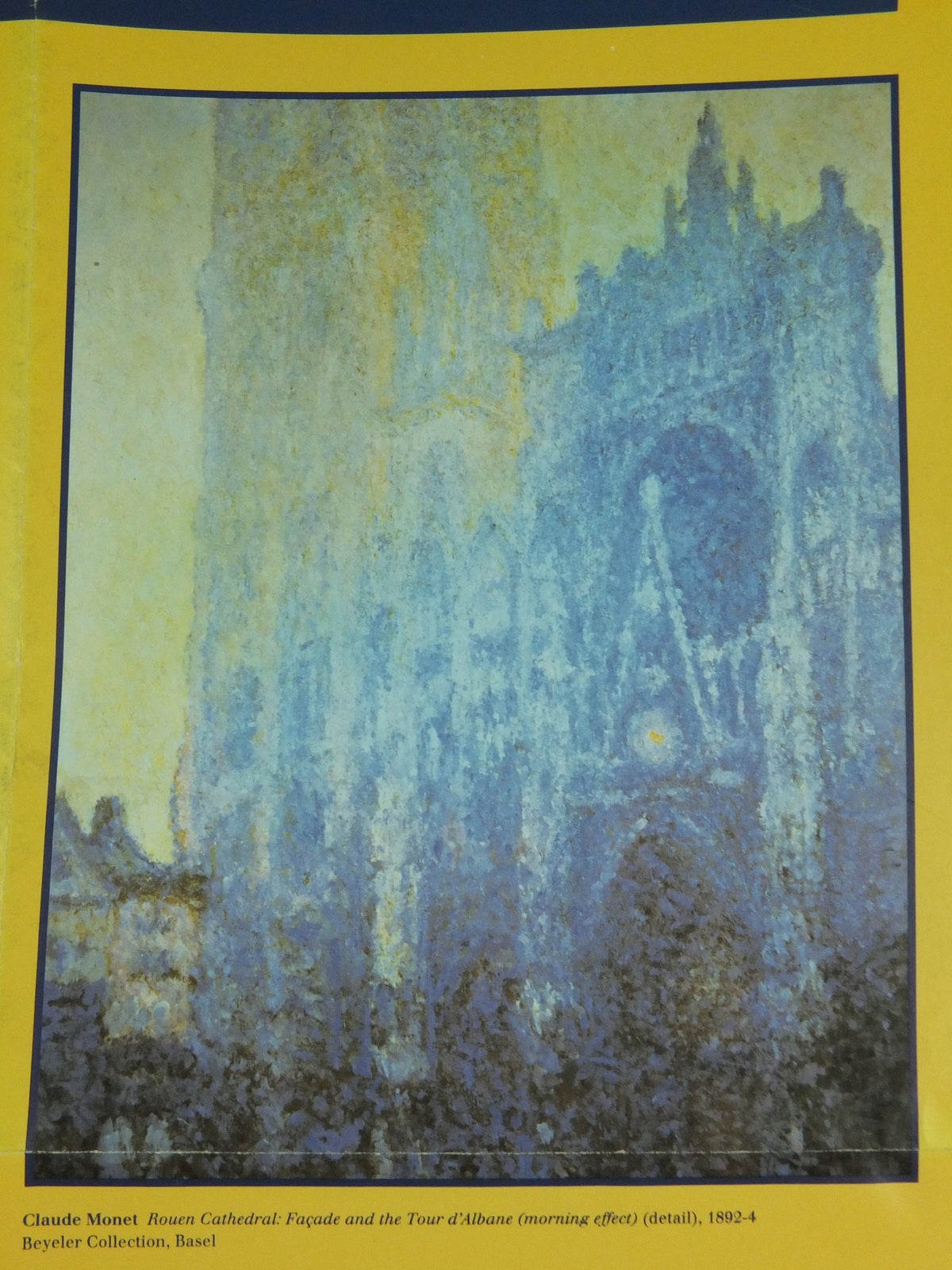 1995 Royal Academy of Arts Poster, From Manet to Gauguin, Monet and Cezanne, impressionists, artist gallery exhibition wall art 1990s