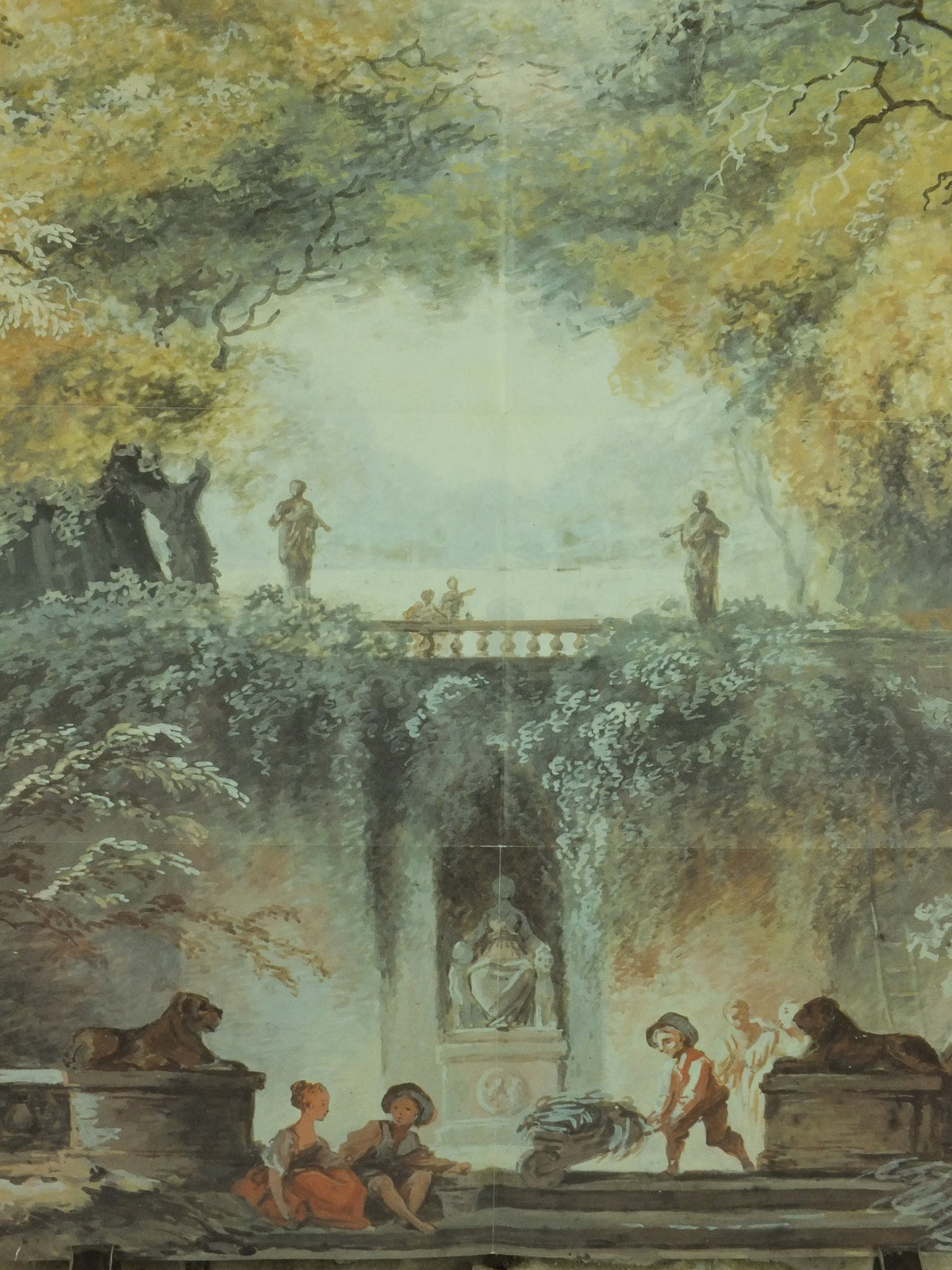 1997 Royal Academy of Arts Poster, From Mantegna to Picasso, Jean-Honore Fragonard, Rococo artist gallery exhibition wall art 1990s
