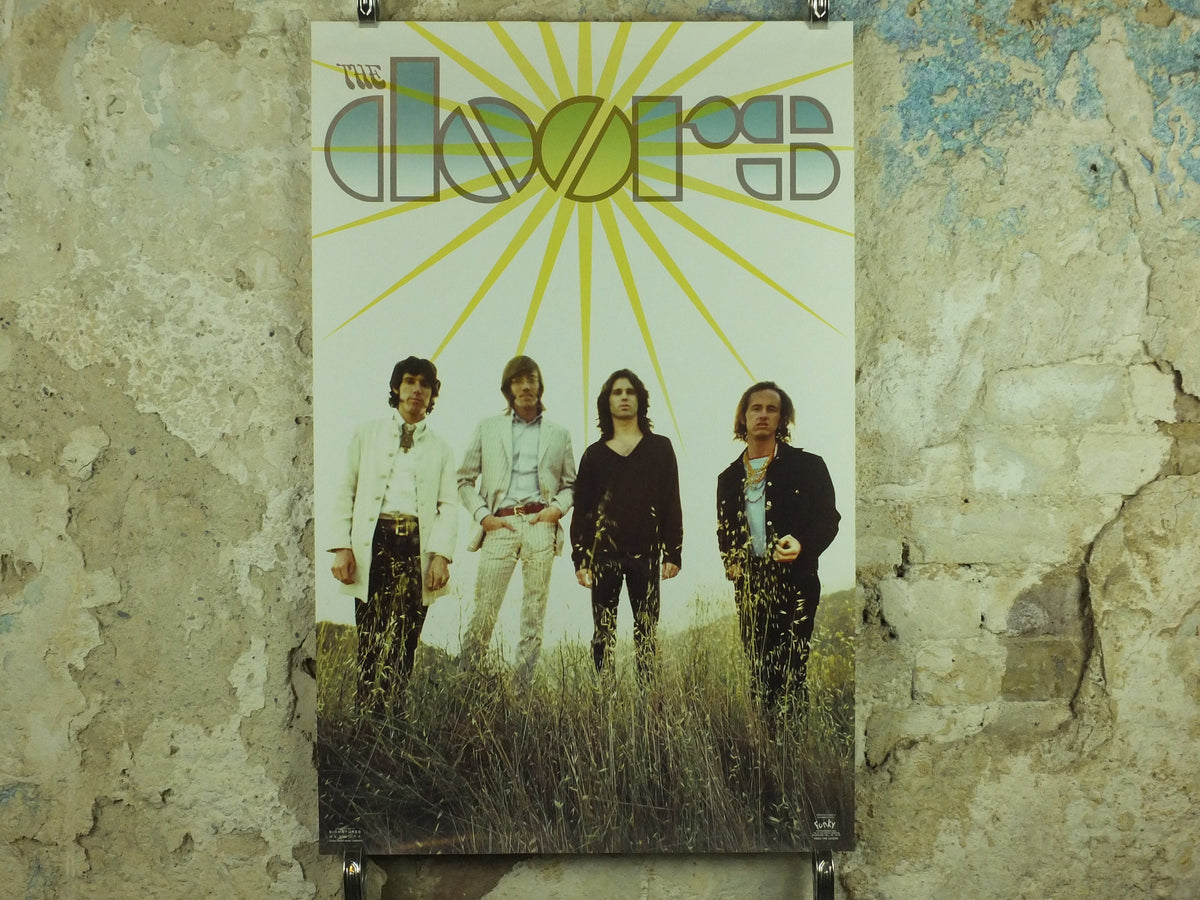 2003 Vintage The Doors Poster, Jim Morrison, singer, songwriter, band music wall art 2000s