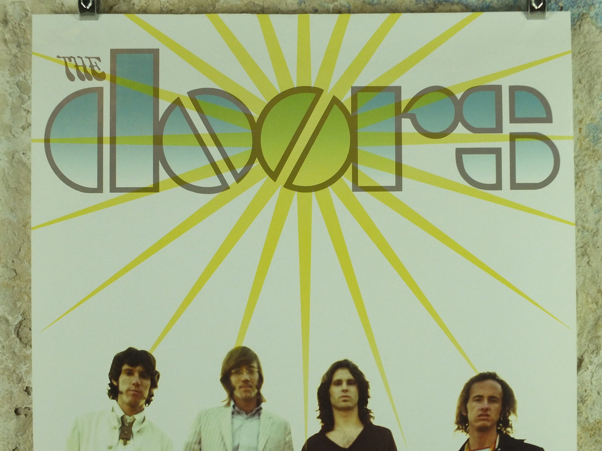 2003 Vintage The Doors Poster, Jim Morrison, singer, songwriter, band music wall art 2000s