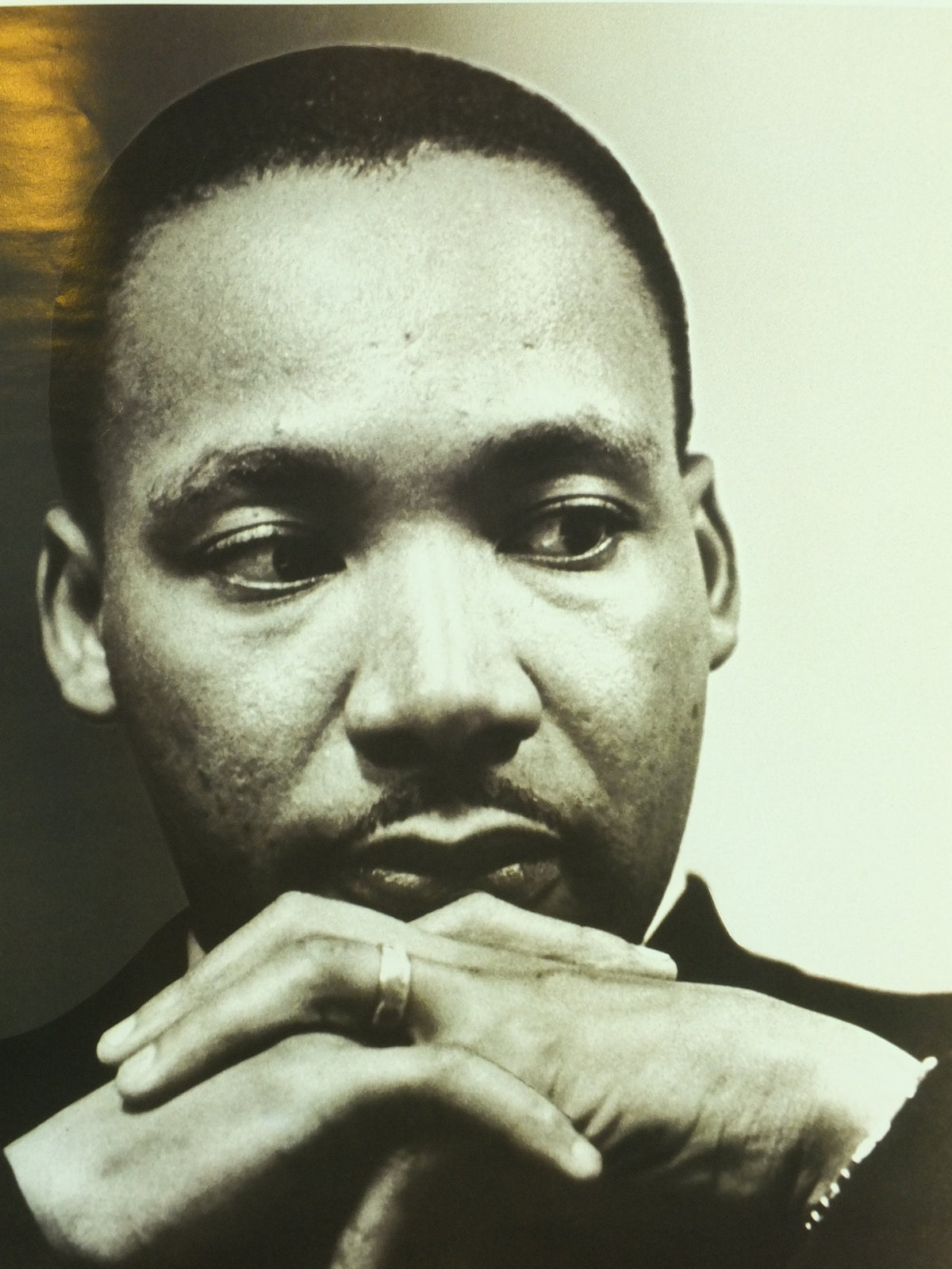Martin Luther King Poster, From every mountainside let freedom ring, MLK by Carol Livingston, civil rights movement, wall art decor 1980s