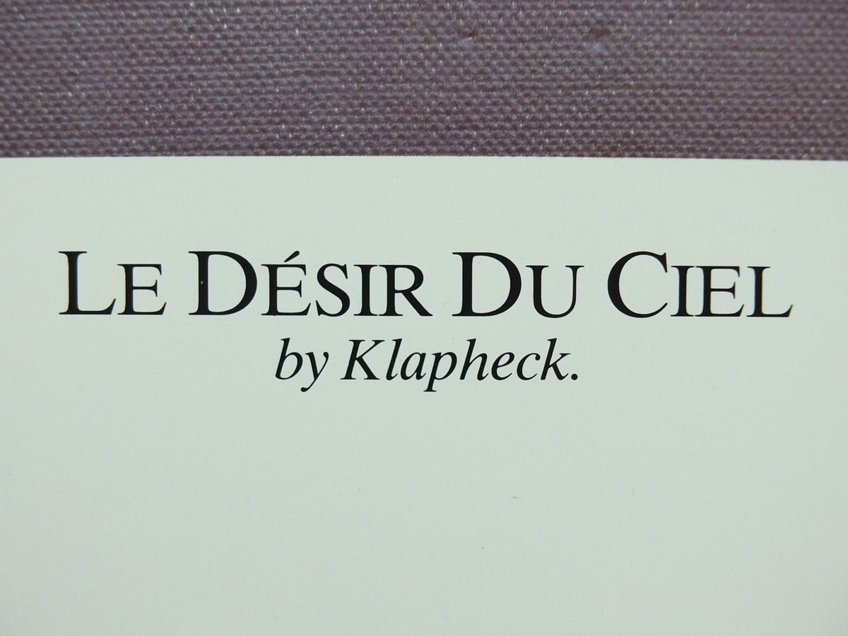 1988 Air France Collection Poster, Le Desir du Ciel by Kalpheck, Modernism, Commemorative Edition, Aviation, tourism vacation wall art