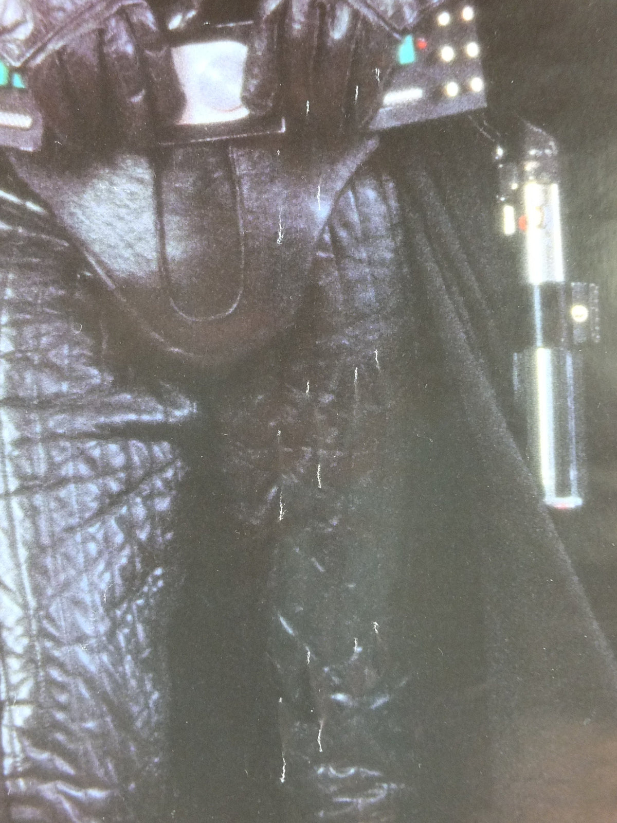 Signed Darth Vader Star Wars Poster, 11 signatures inc R2D2, Boba Fett, Wicket, Bib Fortuna, Greedo & Owen, wall art cinema film memorabilia