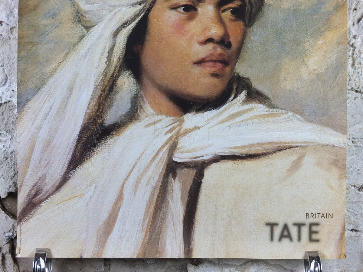 2005 Sir Joshua Reynolds Poster, Portrait of Omai 1776, Tate Britain Gallery London, Portrait painter, Mai gallery exhibition wall art decor