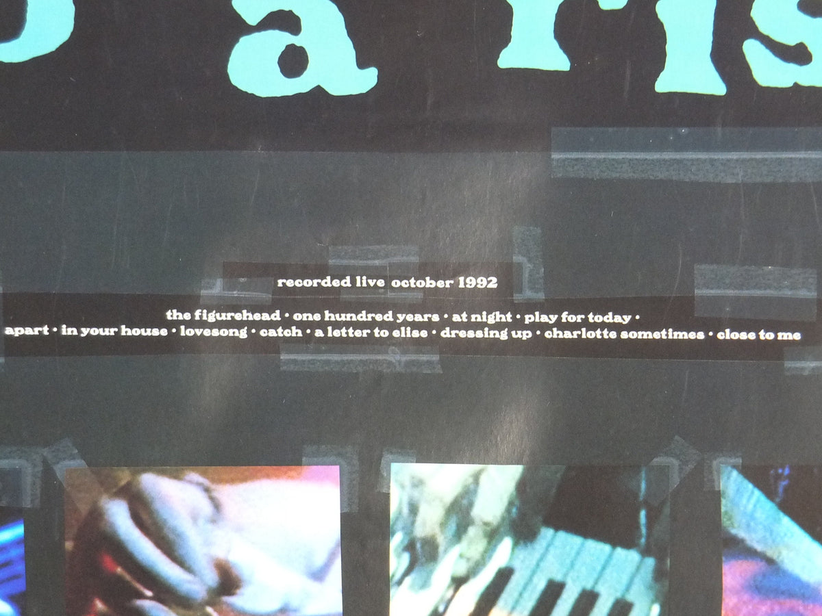 1993 The Cure Paris Poster, owned by Chris Parry the Cure's manager producer, original Live promotion, Gothic Rock, wall art