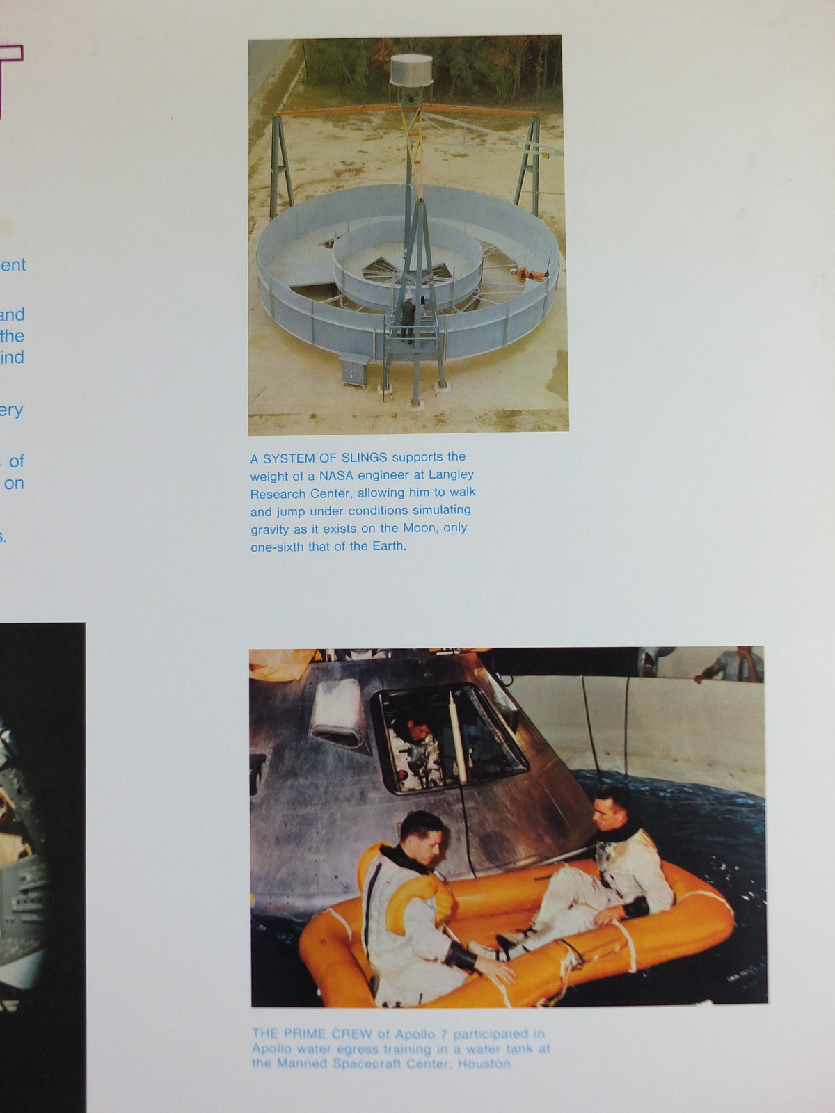 1969 NASA Apollo Astronaut Training Poster, the training and spacesuit required for the Moon landings, Apollo Program, wall art decor