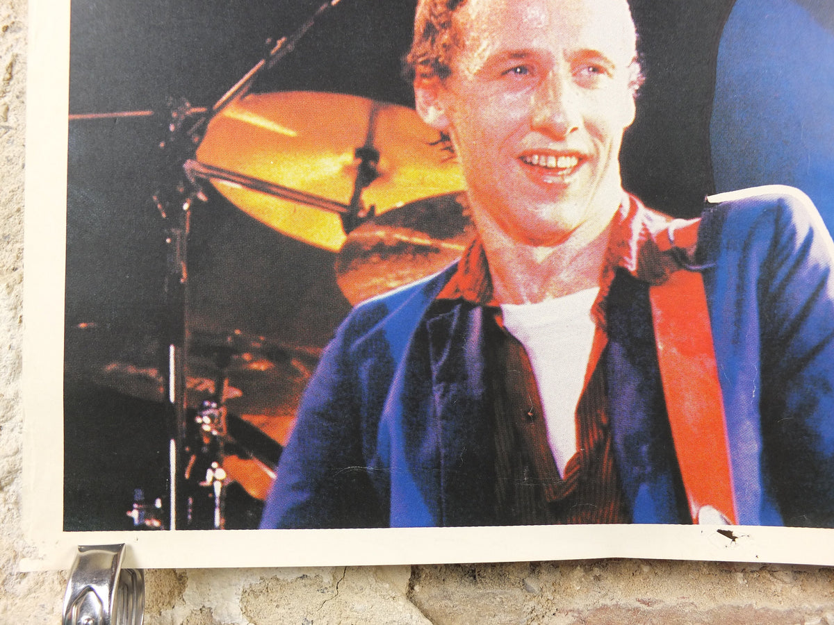 1992 Dire Straits European Tour Poster, Mark Knopfler, On Every Street, Brothers in Arms, musical wall art decor