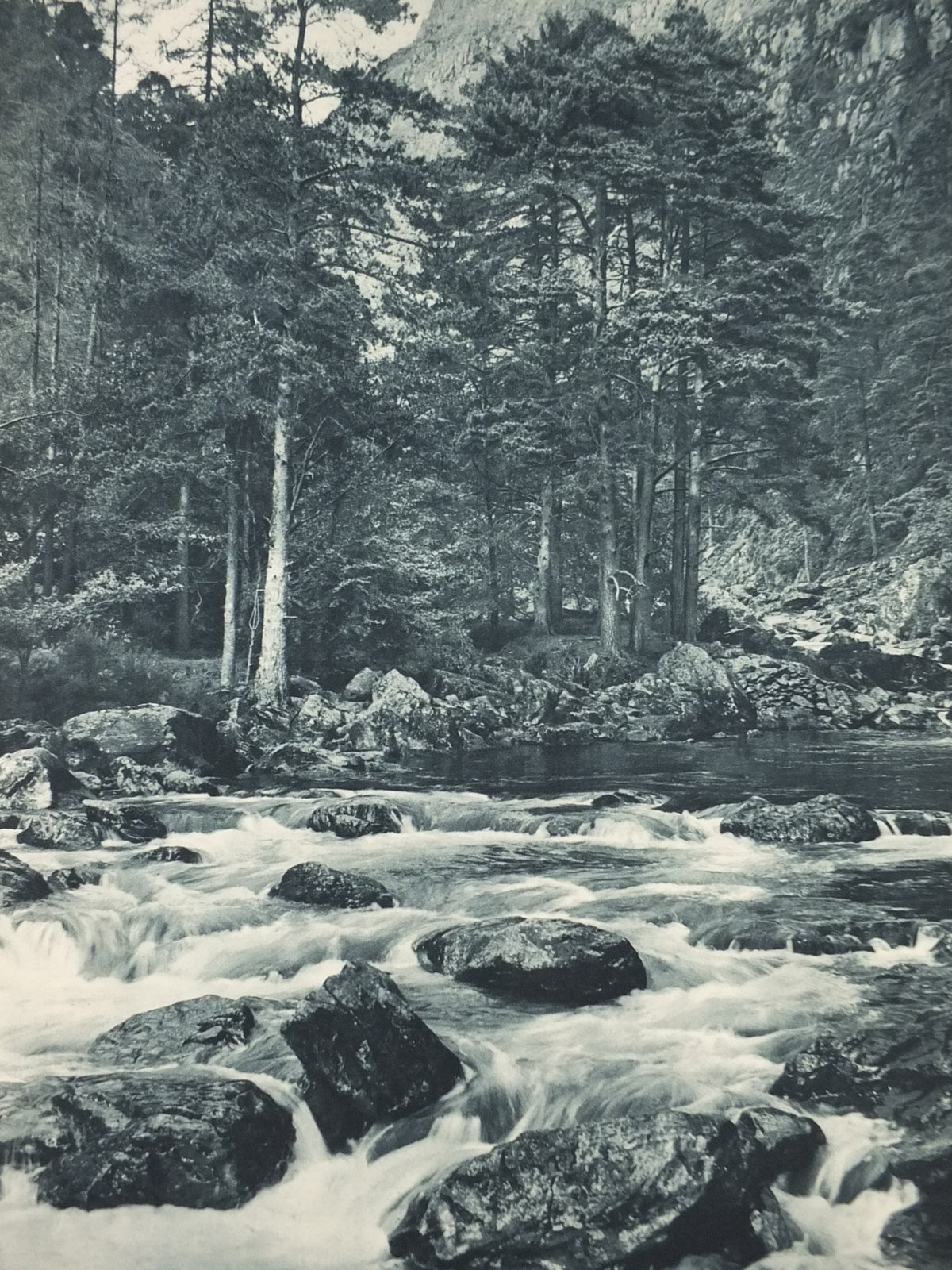 1947 Aberglaslyn Pass Wales Britain Poster, Snowdonia, Travel Association United Kingdom, travel tourism, holiday vacation wall art decor