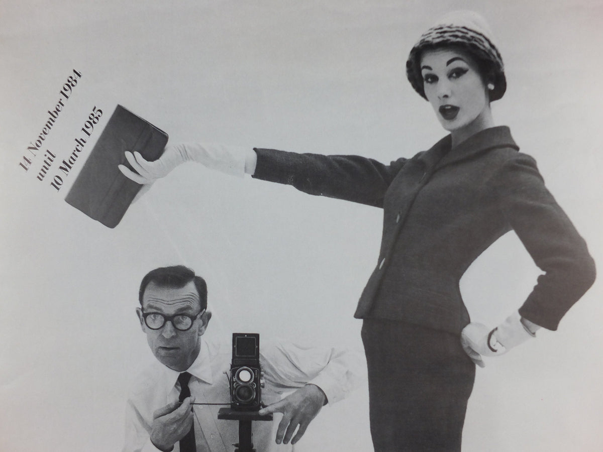 1984 V&A Museum Poster, John French Fashion Photographer, Daphne Abrams TV Times '57, Victoria and Albert, gallery exhibition wall art decor