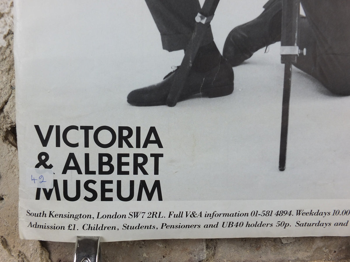 1984 V&A Museum Poster, John French Fashion Photographer, Daphne Abrams TV Times '57, Victoria and Albert, gallery exhibition wall art decor