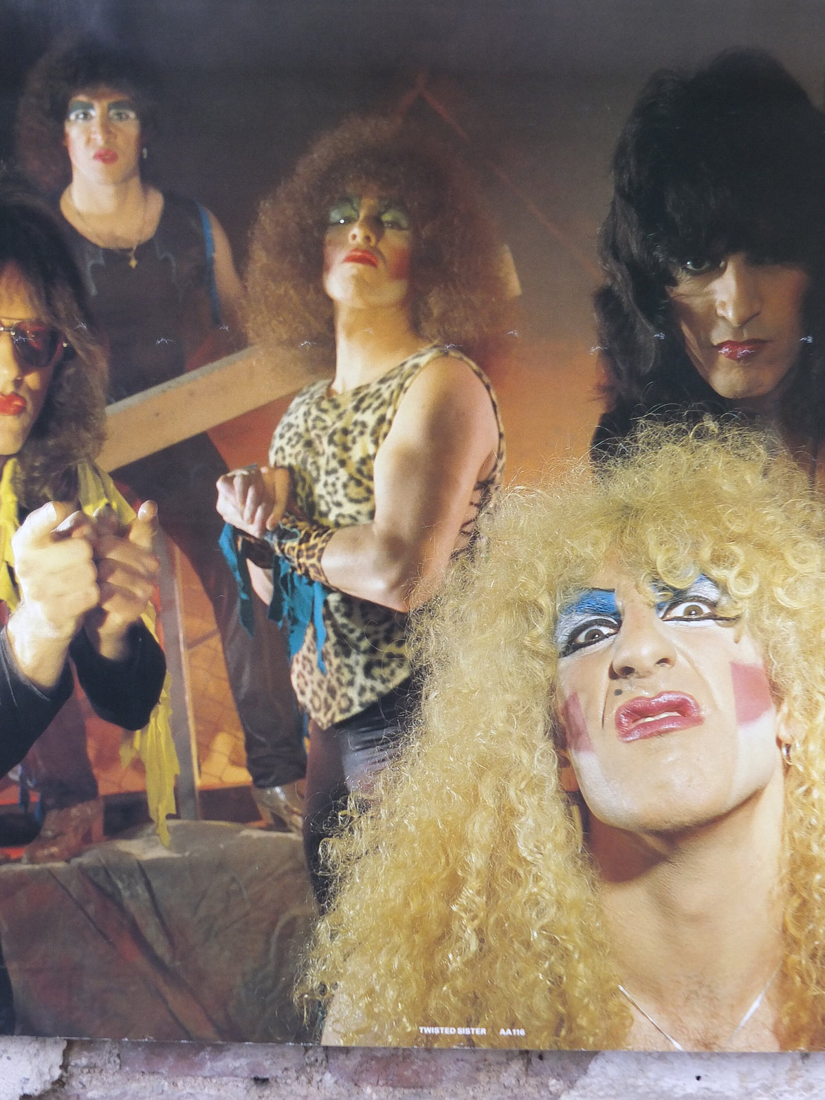 1983 Twisted Sister Poster, American Heavy Metal band from New Jersey, by Anabas AA116, musical wall art decor