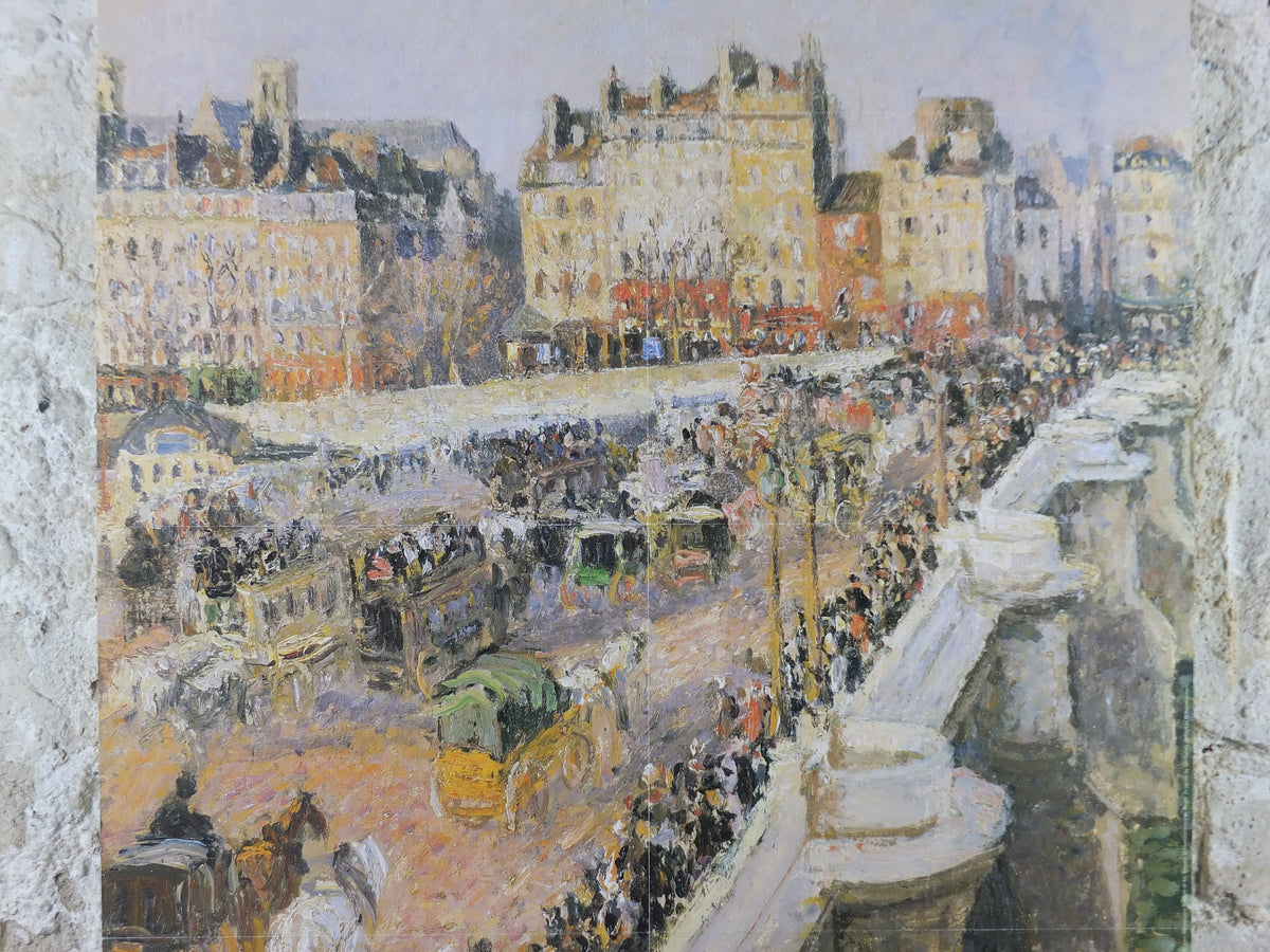 1993 Royal Academy of Arts Poster, Camille Pissarro, "The Afternoon Sun" 1901 Impressionist artist gallery exhibition, wall art decor