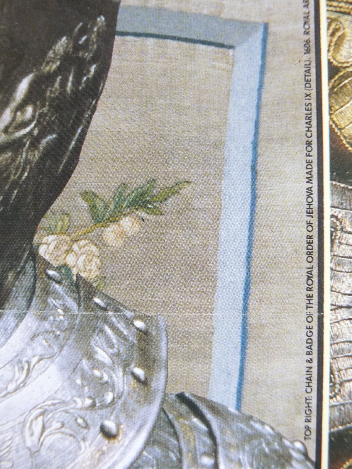 1989 Royal Academy of Arts Poster, "The Royal Treasures of Sweden 1550-1700" gallery exhibition, wall art decor