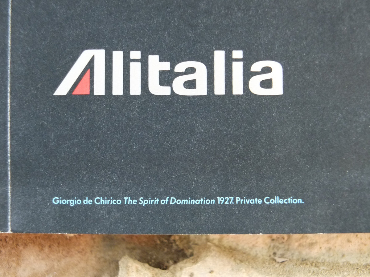 1989 Royal Academy of Arts Poster, Giorgio de Chirico, L’Esprit de Domination 1927, Surrealism, artist gallery exhibition wall art 1990s