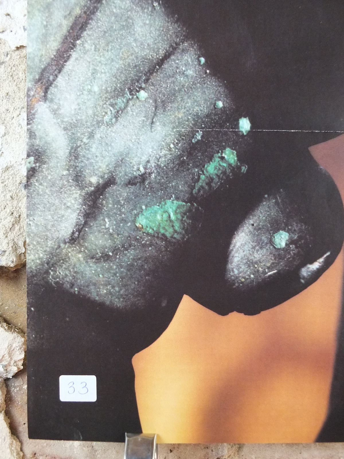 1994 Royal Academy of Arts Poster, Ajax in Bronze 1st Century, "Art of the Ancient World" sculpture gallery exhibition, wall art decor