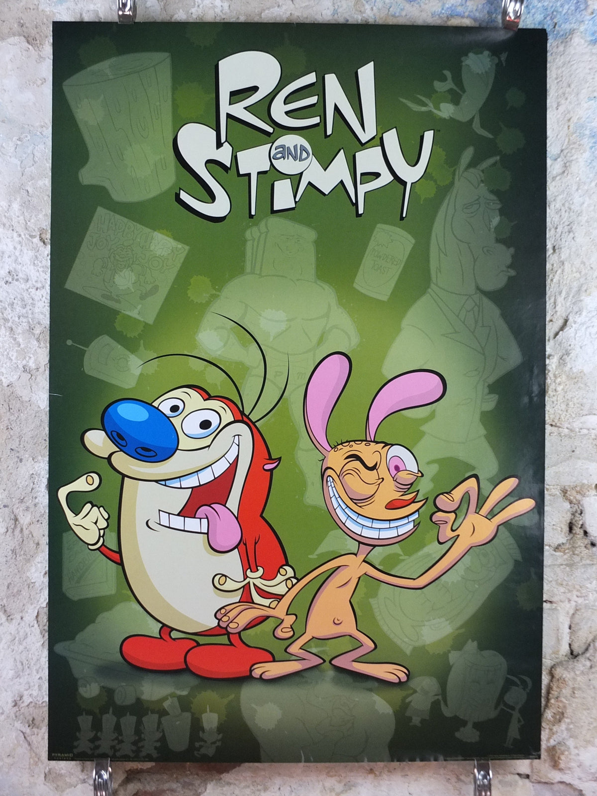 2005 The Ren & Stimpy Show Poster, cartoon TV Series, wall art decor