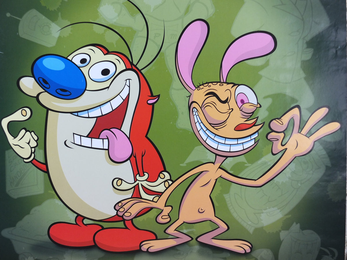 2005 The Ren & Stimpy Show Poster, cartoon TV Series, wall art decor