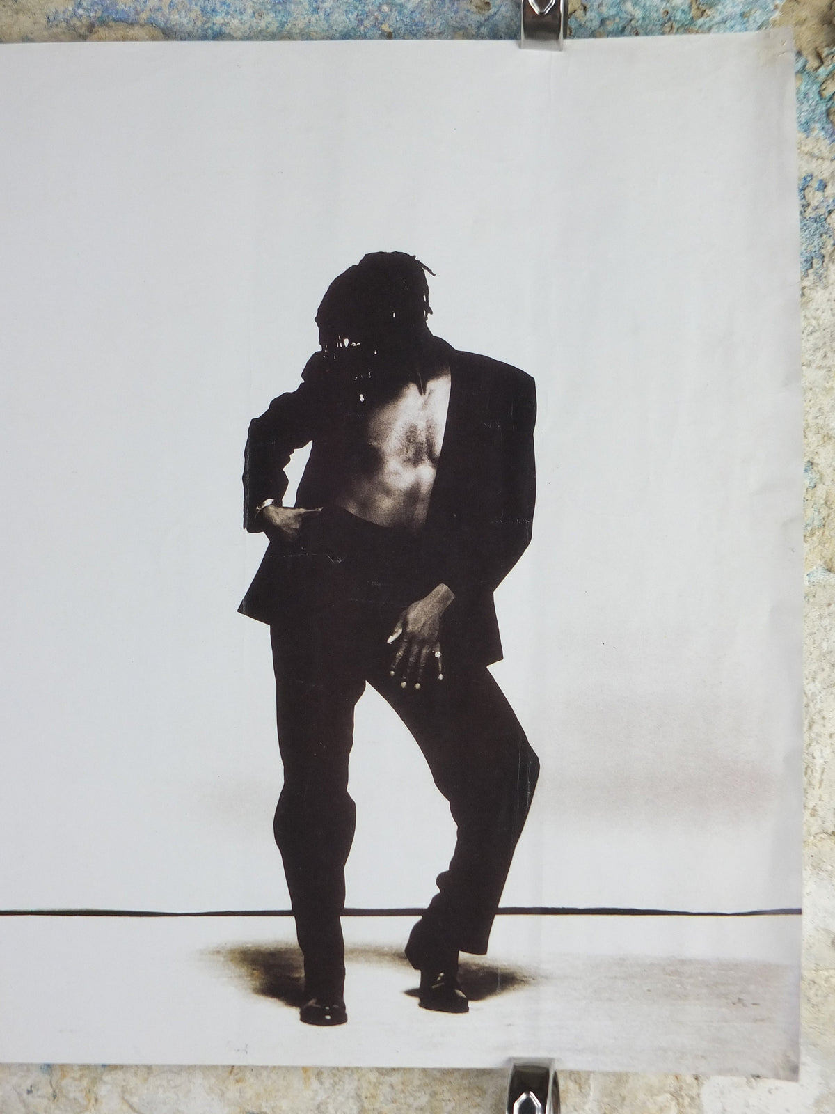 1991 Seal Poster, "Crazy", "Future Love Paradise", "The Beginning", "Killer" "Violet", musical wall art decor