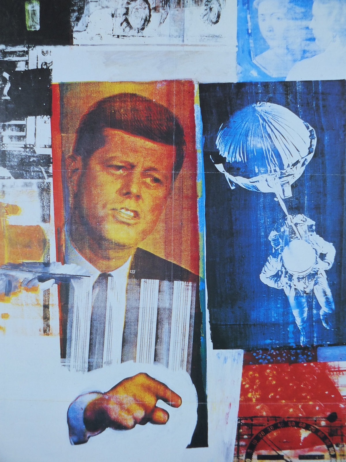 1993 Royal Academy of Arts Poster, American Art in the 20th Century, Kennedy, JFK, artists gallery exhibition, wall art decor