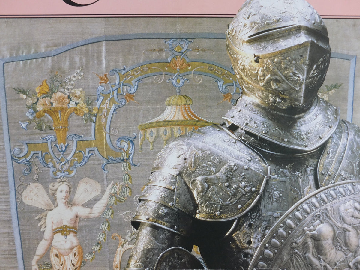 1989 Royal Academy of Arts Poster, "The Royal Treasures of Sweden 1550-1700" gallery exhibition, wall art decor