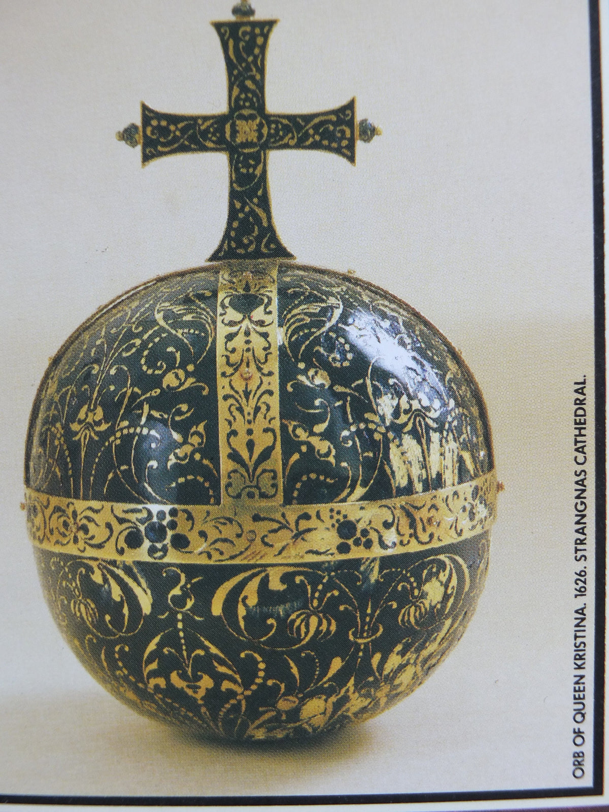 1989 Royal Academy of Arts Poster, "The Royal Treasures of Sweden 1550-1700" gallery exhibition, wall art decor