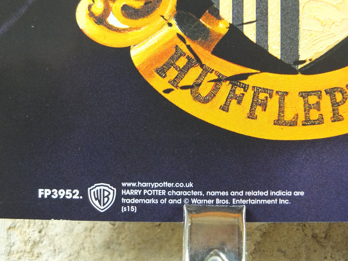 Vintage Harry Potter Hogwarts Poster, Hogwarts Houses, wall art cinema film memorabilia