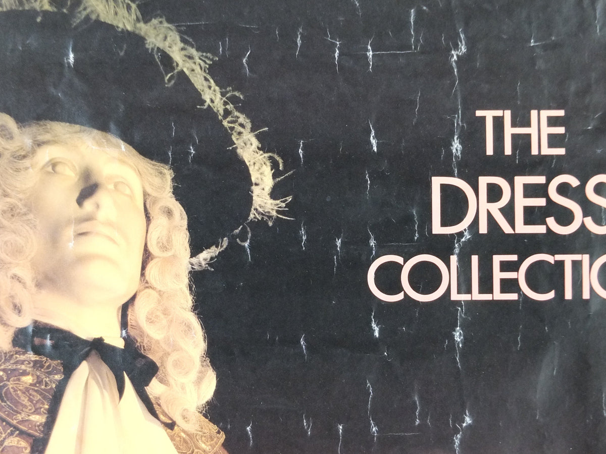 1980s V&A Museum Poster, Four centuries of the art of dressing,Victoria and Albert, gallery exhibition wall art decor