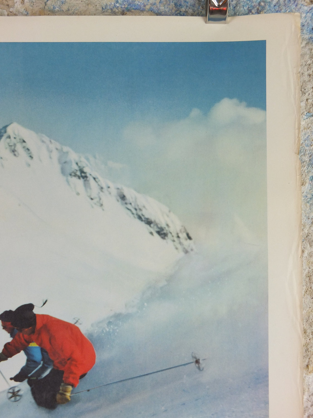 1950s Swiss Ski Travel Poster, Switzerland, Swiss National Tourist Office, Winter Holiday, travel tourism skiing vacation, wall art decor