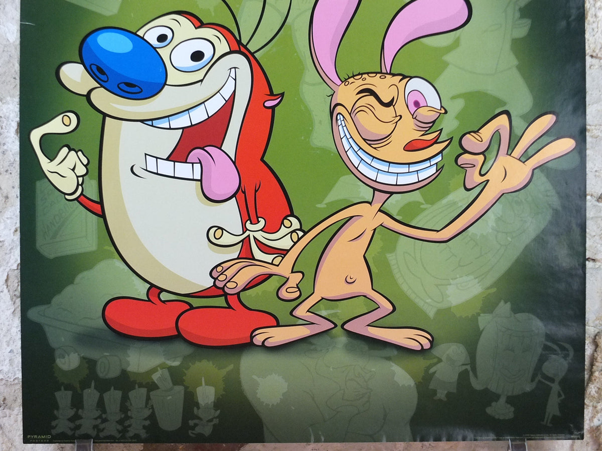 2005 The Ren & Stimpy Show Poster, cartoon TV Series, wall art decor